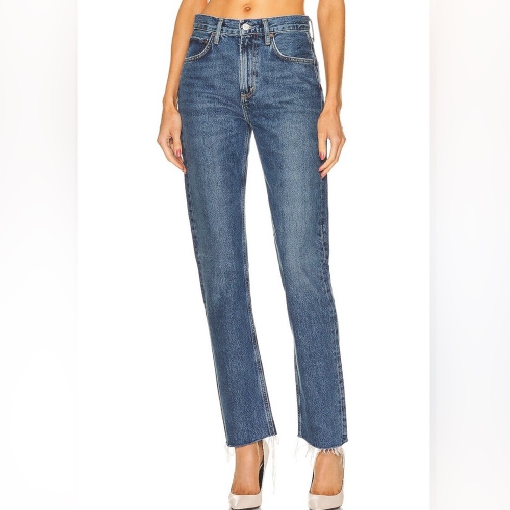 AGOLDE Cherie Straight Jeans in Range